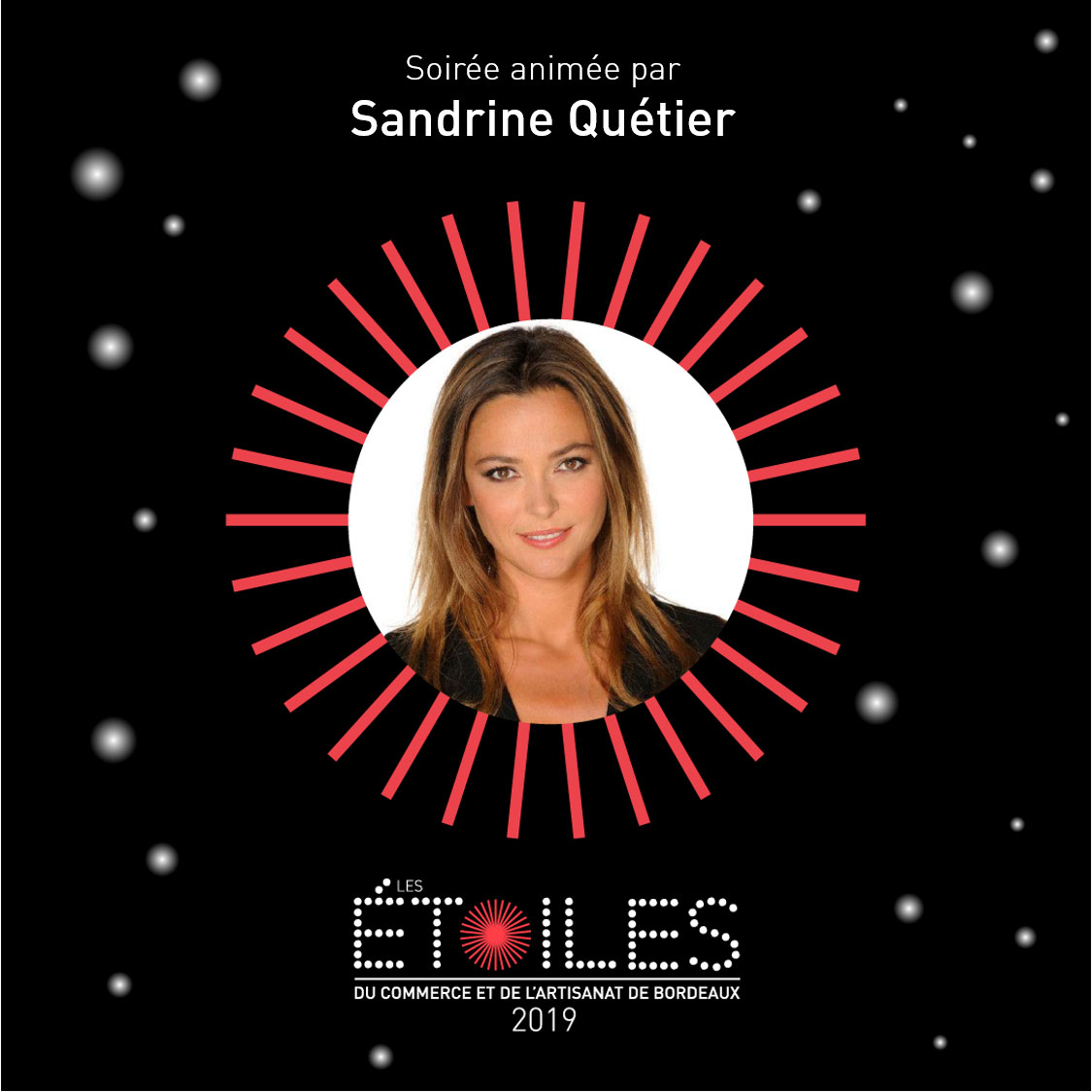 Sandrine Quétier animera la 8ème cérémonie des Étoiles